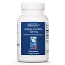 Allergy Research Group Acetyl-L-Carnitine 500mg Supplemento - Metabolismo e supporto energetico, ALC, Aminoacido Free Form, Capsule Vegetariani - 100 Conte