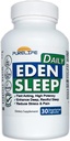 Eden Daily Sleep [Nuovo GABA Free Formula] – Fall Asleep più veloce, Rilassa il tuo corpo, Promuovi il sonno profondo e riposante (30 capsule vegane)