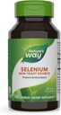 Natura Via Selenio, Non-Yeast Source, Potente Antiossidante, 100 capsule (Packaging May Vary)