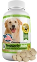 Incredibile Probiotici per cani Elimina diarrea e gas con Hip Joint Pain Relief, 120 Chews