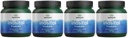 Swanson 100% Pure Inositol Powder - Supplemento naturale Promuovere la messa a fuoco e il relax - Nerve & Cellular Support- (8oz) 4 Pack