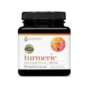 Youtheory Turmeric Extra Strength - 1.000 mg - Supporta il cervello, la muscolatura e la salute comune* - Contiene bioenhancers, curcuminoidi e estratti di erbe - USP verificato - 60 capsule vegetariane (30-Day Supply)