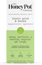 La Honey Pot Company 7 giorni di acido borico & erbe Suppositories - Mantiene e bilancia pH vaginale sano, gestisce l'odore, idrati, e idrata - Ginecologo testato