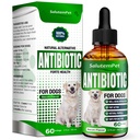 Antibiotici naturali per cani e cuccioli | Antibiotici per cani di tutte le età | Ingredienti a base di erbe | Aiuta con Allergie e UTI | per la digestione bilanciata | Joint Care | Bacon Taste | 2 Oz
