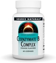 Coenzimato B Complesso sublinguale arancio Fonte Naturals, Inc. 60 Lozenge