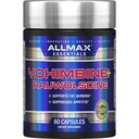 ALLMAX Essentials YOHIMBINE + RAUWOLSCINE - 60 Capsule - Supporta Fat Burning & Suppresses Appetite - 60 Serve