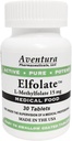 ELFOLATE® 15mg L-metilfolato Methylfolate Methylfolate Medical Food Supplemento professionale resistenza attiva puro Potent 30 compresse