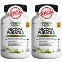 Nicoya PuraTea Max Estratto di tè verde e chicco di caffè verde per il supporto al metabolismo, aumento dell'energia naturale, supplemento antiossidante-ribalzo – 120 capsule