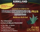 Kirkland Hydrocortisone %1 Crema, 2 Ounce (Pack of 4)