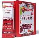 Husk di Psyllium aromatizzato senza zucchero, 24 pacchetti di fibre