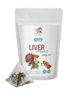 Erbe di disintossicazione del fegato - LIVER DETOX HERBAL TEA, 14 giorni - radice di burdock e tè di tarassaco, supporto del fegato tè organico, disintossicazione del fegato caffeina, disintossicazione del fegato e riparazione di tè di erbe, 1 confezione 14 sacchi