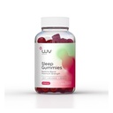 LUV salute Sleep Gummies – Soccorso naturale del sonno con Magnesio, L-teanina, Melatonina, Camomilla & Tart Cherry – Vegan, Non OGM, Gluten-Free, Sleep Support Supplement, 30ct