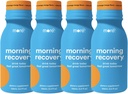 Più Labs Morning Recovery Orange Mango Flavor Electrolyte & Milk Thistle Drink 4 Pack | Hydrate Mentre Bere | Liquido altamente solubile DHM