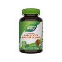 Gummies di Aceto di sidro di mele organico di modo naturale, 500 mg Aceto di sidro di mele organico per 2-Gummy Serving, Aroma di mele, 60 Gummies (Packaging May Vary)