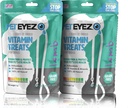 Rimozione della macchia dell'eyez-Dog dell'eye-Dog del cane - Rimozione della macchia dell'occhio del cane - Trattamenti del cane con l'astaxantina, la polvere della frutta del mirtillo, la luteina, la Grain Free, la proteina naturale (lamb-2 Pack)