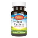 Carlson - Super Beta Carotene, 25000 IU (15 mg), Vitamina A come Beta Carotene, Biodisponibile e Forma Bioattiva, Salute Visione, Pelle sana, 50 Softgels