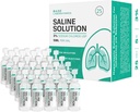 BASE LABORATORIES 3% Soluzione Saline per Nebulizzatore Macchina | Soluzione Saline per Inalazione e Irrigazione Nasale | Alta 3% Concentrazione l 25 Vials Dose unità 5ml