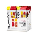 SKRATCH LABS Energy Bar | Raspberry + Lemon (12 pack) | Plant Based Healthy Snack | Low Sugar - 4g Protein | non-gmo, senza glutine, senza soia, vegan, kosher