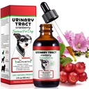 Tratto urinario per cani, Trattamento di infezione del tratto urinario del cane con i supporti di mirtillo Tratto urinario e la vescica, Supporta la pietra del rene & Dog UTI, Supplemento di mirtilli per cani - 60 ml