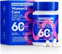 Probiotici per le donne con prebiotici e mirtillo, 60 miliardi di CFU, 18 Strains, Probiotico Quotidiano femminile, per la salute vaginale e UTI digestivo, Non OGM, No Soy&Gluten, 30ct