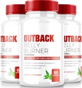 (3 Pack) Pillole di bruciatore di cintura esterna, capsule di Keto del bruciatore di cinghiale Premium Out, supplemento naturale di perdita di peso di Keto per sostenere gli obiettivi di fitness e corpo, cintura di Outback ufficialeBurner (180 capsule)