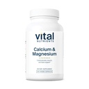 Vital Nutrients Calcium & Magnesium | Vegan Calcium Supplemento con Magnesio | Supporto Bone Forza, Muscolo e Cuore Salute* | Glutine, Latticini, Soy Free | Non-GMO | 100 Capsule