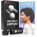 VIBES High Fidelity Concert Ear Plugs – Reusable Noise Reduction Ear Plugs for Concerts, Musicians, Raves, and Live Events – Confortevole protezione uditiva per ambienti rumorosi