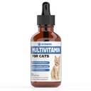 Cat Multivitamin - Supporta la salute immunitaria, la pelle, il cappotto, la salute del cuore e di più - Vitamine del gatto - Integratori e vitamine del gatto - Vitamine del gatto per gatti interni - Vitamine del gattino - Supporto immunitario del gatto - (1)