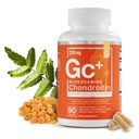 Elementi essenziali Glucosamina Condroitina MSM Boswellia Serrata Acido Ialuronico Integratore Congiunto Supporto Antiossidante Integratore per Flessibilità - 90 Capsule
