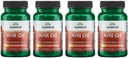 Swanson EFAs- Krill Oil - Forza massima - 1 g, 30 Softgels (4 Confezione)