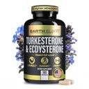 Turkesterone & Ecdysterone – Supporto di testosterone naturale, supplemento di 2-in-1 ad alta potenza per uomini e donne con 95% Beta Ecdysterone - Forza, energia e vitalità – 180 capsule