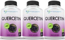 DOCTOR RECOMANDED SUPPLEMENTARI Quercetin 1000mg Per Serving - (Vegan, Non OGM) (120 capsule di verdure, confezione da 3)
