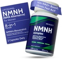 Liposomal NMNH Supplemento per l'energia delle donne: NMN Alternative + Trans-Resveratrol + TMG | Boosts NAD+ Livelli, Cellular Regeneration & Radiant Skin - 60-Day Anti-Aging Formula