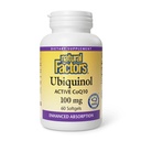 Fattori naturali Ubiquinol 100 mg - Supporta la salute del cuore e la vitalità naturale - Supplemento di supporto antiossidante con assorbimento superiore - Supporto energetico con olio di lino - 60 Softgels (60 Serve)