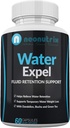 Pillole di conservazione dell'acqua per le donne e gli uomini Bloating Relief Water Draining Supplemento all-Natural Herbal Supplemento Non-GMO, GMP Certificato 60 capsule Made in USA da Neonutrix