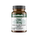 NutraMedix Zinc 50mg - Integratori per una difesa immunitaria sana, salute della pelle e supporto antiossidante - Facile da digerire Zinco per la salute immunitaria (60 capsule)