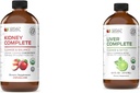 Prodotti naturali completi rene completo 12oz & fegato completo 16oz Bundle