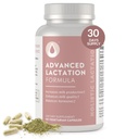 Holistic Lactation® Advanced Lactation Formula (30 Serve), Supplemento alla fornitura di latte di sostegno, contiene Estratto di cardo organico di chicco di caffè e latte, senza fieno greco