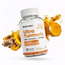Capsule curcumina curcuma erboriche per il supporto misto e immunitario + Dose singola ad alto assorbimento, Formula di dispersione dell'acqua - Alimentazione di 30 giorni