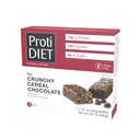 ProtiDIET Gluten Free Crunchy Cereal Chocolate Fiber Protein Bars - High Protein Snacks, Perfetto On-the-Go Nutrizione Snacks per sostenere uno stile di vita occupato e attivo - 7 barre proteiche per scatola
