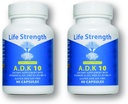 ADK 10 Supplemento (180 Conte) - Vitamine di Formulazione Medica A1, D3 & K2 (come MK7) per la salute di ossa - Supporto di sistema immunitario - Gluten Free, Soy Free, Non-GMO - 90 capsule