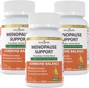 Menopausa Supplementi per le donne Menopause Probiotics Relief,Vitamin D3 & B6, Supporta Flash caldi, Notte Maglioni, Bloating & Gut Salute con Cohosh nero, Collagen | 270 Caps Veggie
