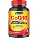 CoQ10 600 mg Softgels CoQ10 Supplemento - CQ10 Coenzyme-Q10 con Omega 3 & PQQ & Vitamina E, CoQ10 400mg Softgels, 60 Serve