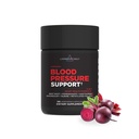 Supporto giornaliero di pressione sanguigna, Supplemento di salute del cuore per gli uomini e le donne con radice di barbabietola, melograno, biancospino, magnesio e taurina, Formula di supporto cardiovascolare, Vegan, 120 capsule