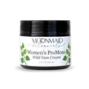 MoonMaid ProMeno Wild Yam Cream per l'equilibrio dell'ormone 2 Oz | Crema di Yam selvatica organica per ormoni, supporto di menopausa, ringiovanimento della pelle, equilibrio del mood e sonno migliorato | Made in USA
