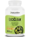 NaturalSlim Natural Soy Lecithin Granules with Choline - Pure & Fresh Granulated Lecithin Supplement per Cleansing & Cognitive Support - Non-GMO Food Grade - 1 Pound
