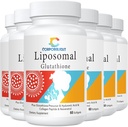 Liposomal Glutathione Softgels, Absorbimento potenziato - Consegna Liposomal, Forma attiva L-Glutathione, Cellulare, Funzione Immune & Detox Liver, Ricco in Formula Antiossidante, Gluten Free, 360 Softgels
