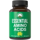Tutti 9 Aminoacidi essenziali supplemento. Capsule con 3X Più Leucina per il recupero del muscolo, la crescita. Supplemento EAA meglio di BCAA / BCAAS Aminoacidi a catena ramificata. USA testato EAA per uomini + donne