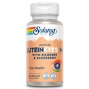 SOLARAY Advanced Lutein Eyes 24 mg - Lutein e Zeaxanthin Supplements - Supporto per la salute degli occhi con estratto di mirtillo e mirtillo - Vegan, garanzia di 60 giorni, verificata Lab - 60 Serve, 60 VegCaps