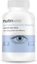 NutriWise Lutein Plus Antiossidante per la salute degli occhi (Bilberry Zeaxanthin Lutein)